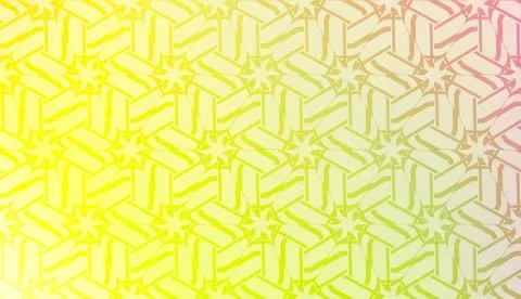 Creative geometric pattern with Soft Color Gradient Background. For Greeting  Stock Illustration