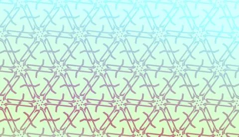 Creative geometric pattern with Soft Color Gradient Background. For Greeting  Stock Illustration