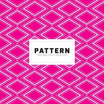 Creative geometric seamless pattern design vector Stock Illustration