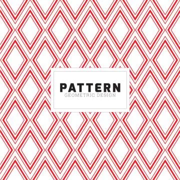 Creative geometric seamless pattern design vector Stock Illustration
