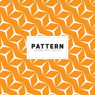 Creative geometric seamless pattern design vector Stock Illustration