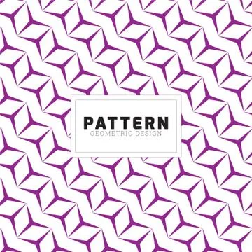 Creative geometric seamless pattern design vector Stock Illustration