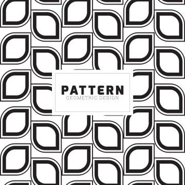 Creative geometric seamless pattern vector design Stock Illustration
