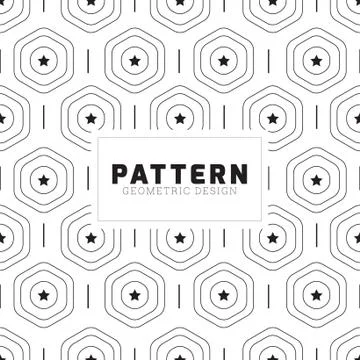 Creative geometric seamless pattern vector design Stock Illustration