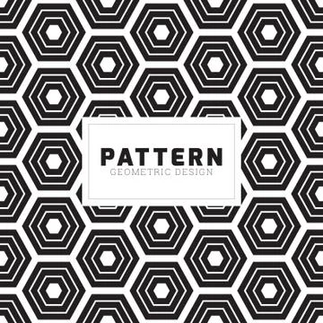 Creative geometric seamless pattern vector design Stock Illustration