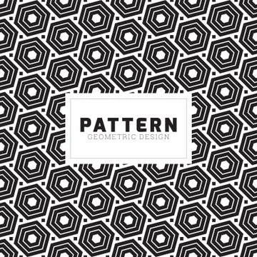 Creative geometric seamless pattern vector design Stock Illustration