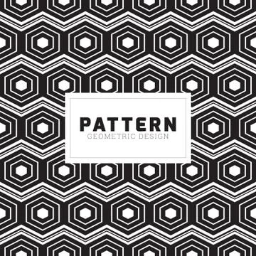 Creative geometric seamless pattern vector design Stock Illustration