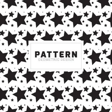 Creative geometric seamless pattern vector design Stock Illustration