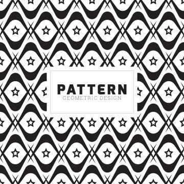Creative geometric seamless pattern vector design Stock Illustration