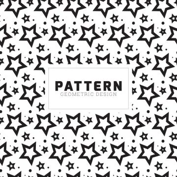 Creative geometric seamless pattern vector design Stock Illustration