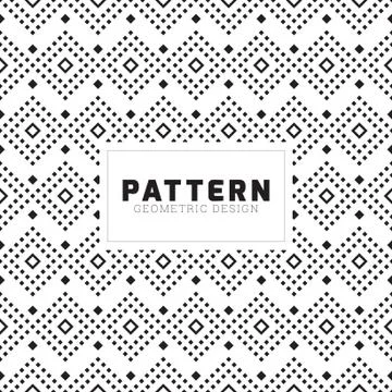 Creative geometric seamless pattern vector design Stock Illustration