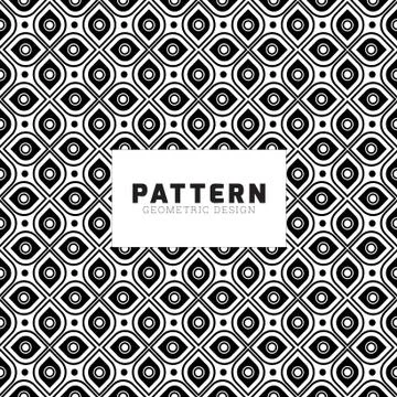 Creative geometric seamless pattern vector design Stock Illustration