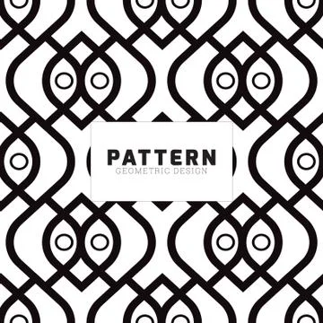 Creative geometric seamless pattern vector design Stock Illustration