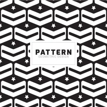 Creative geometric seamless pattern vector design Stock Illustration