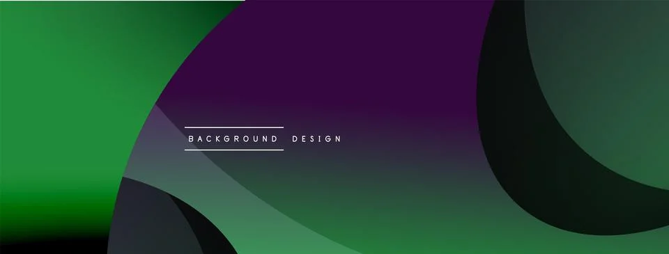 Creative geometric wallpaper. Minimal abstract background. Circle and wave 스톡 일러스트