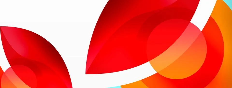 Creative geometric wallpaper. Minimal abstract background. Circle wave and round イラスト素材