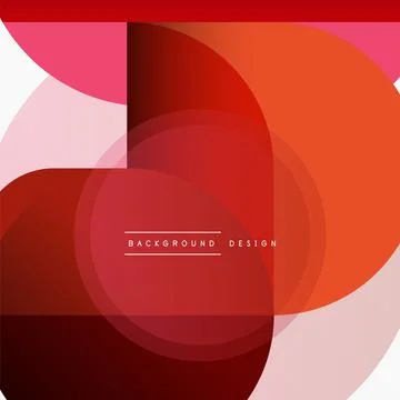 Creative geometric wallpaper. Minimal circle triangle and square line abstract イラスト素材