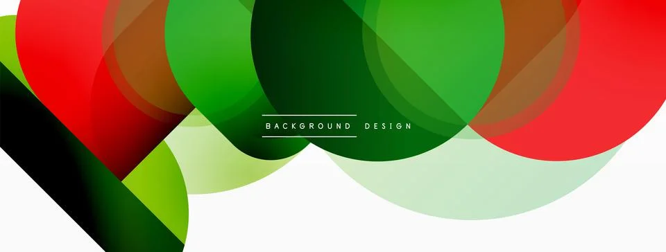 Creative geometric wallpaper. Minimal circle triangle and square line abstract イラスト素材