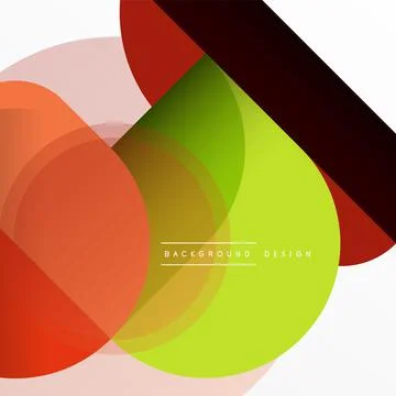 Creative geometric wallpaper. Minimal circle triangle and square line abstract 스톡 일러스트
