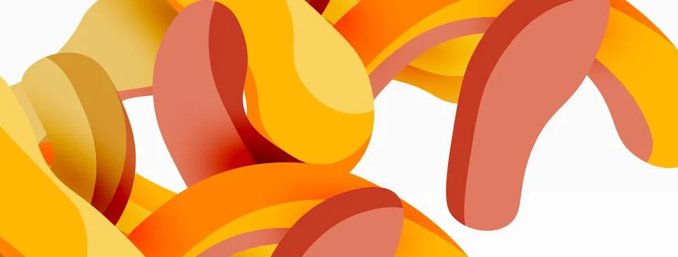 Creative geometric wallpaper. Splash liquid wave fluid shapes background. Techno Stock Illustration