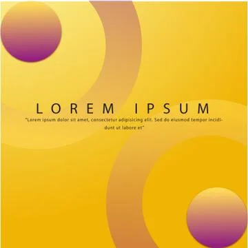 Creative geometric wallpaper. Trendy gradient shapes composition. vector. Stock Illustration