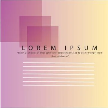 Creative geometric wallpaper. Trendy gradient shapes composition. vector. Stock Illustration