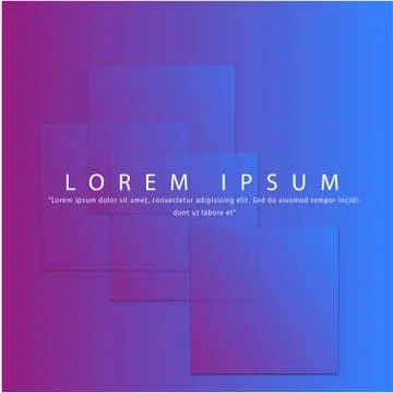 Creative geometric wallpaper. Trendy gradient shapes composition. vector. Stock Illustration