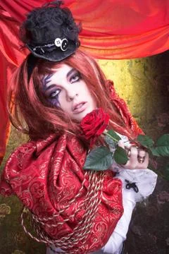 Creative girl Foto stock
