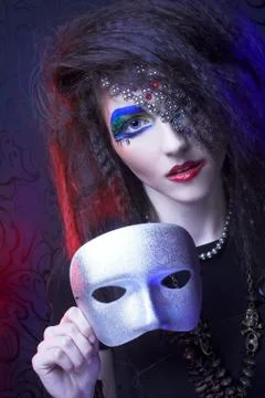 Creative girl Stock Photos