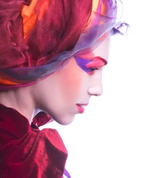 Creative girl Stock Photos