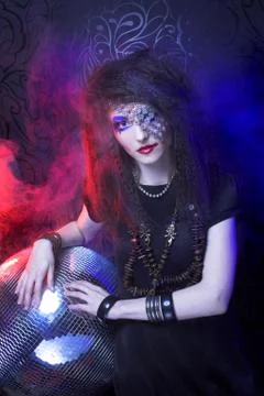 Creative girl Stock Photos