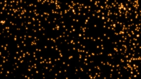 Creative golden glitters, particles background. shiny orange dust design Stock-Footage 121853147