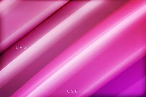 Creative gradient pink and white color paper style background design vector Stock Illustration