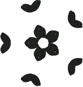 Creative Gradient Vector Shapes for Multi Purpose Artwork Stock Illustration