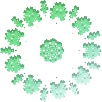 Creative Gradient Vector Shapes for Multi Purpose Artwork Stock Illustration