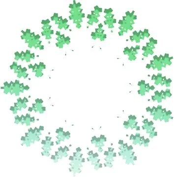 Creative Gradient Vector Shapes for Multi Purpose Artwork Illustrazione stock