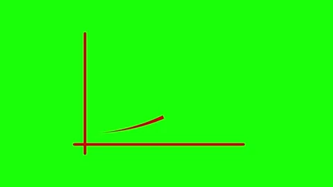 Creative Graph hand drawn arrow chart growing up. Business growth arrow and.. Stock Footage 305166471
