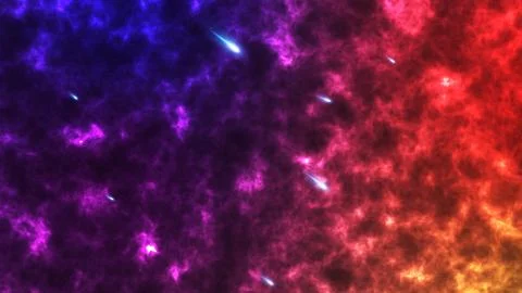 Creative graphic background Night shining starry sky in dark space galaxy Ilustración de archivo