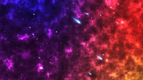 Creative graphic background Night shining starry sky in dark space galaxy 스톡 일러스트