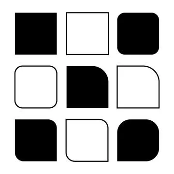 Creative graphics design elements bundle for professional and modern projects イラスト素材