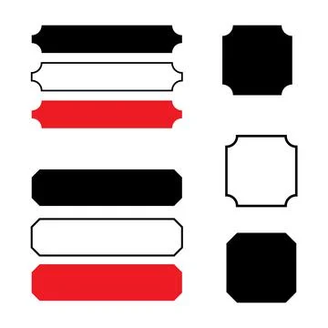 Creative graphics design elements bundle for professional and modern projects Stock Illustration