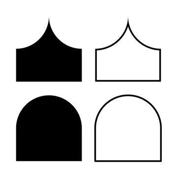 Creative graphics design elements bundle for professional and modern projects Stock Illustration