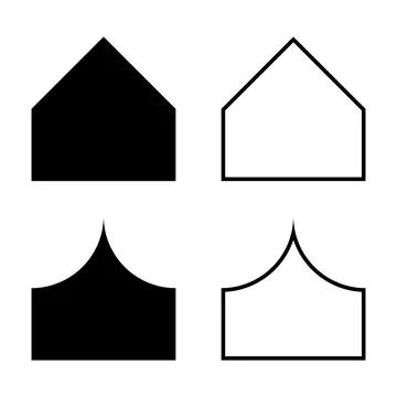 Creative graphics design elements bundle for professional and modern projects Stockillustratie