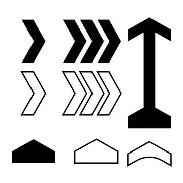 Creative graphics design elements bundle for professional and modern projects Stock Illustration