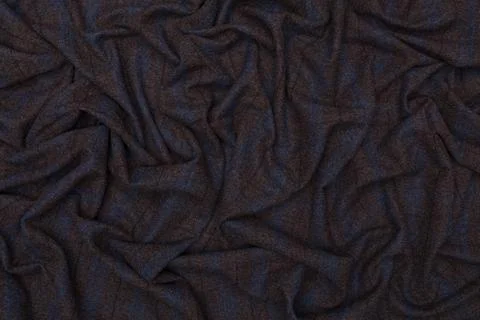 Creative of gray fabric with blue pattern and textile texture background Foto stock