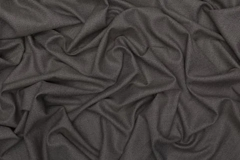 Creative of gray fabric with textile texture background Stock Photos