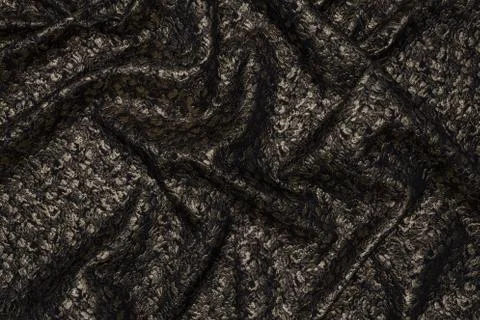 Creative of gray fabric with textile texture background Foto stock