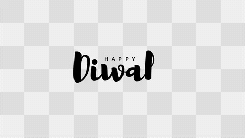 Creative greeting text animation design for Happy Diwali Festival celebration. Stock Footage 317428462