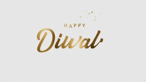Creative greeting text animation design for Happy Diwali Festival celebration. Stock Footage 317429039