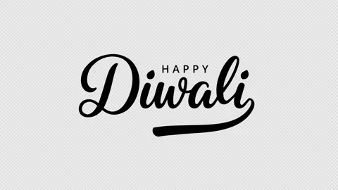 Creative greeting text animation design for Happy Diwali Festival celebration. Stock Footage 317429543